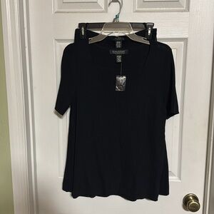 NWT Dialogue black top and skirt set